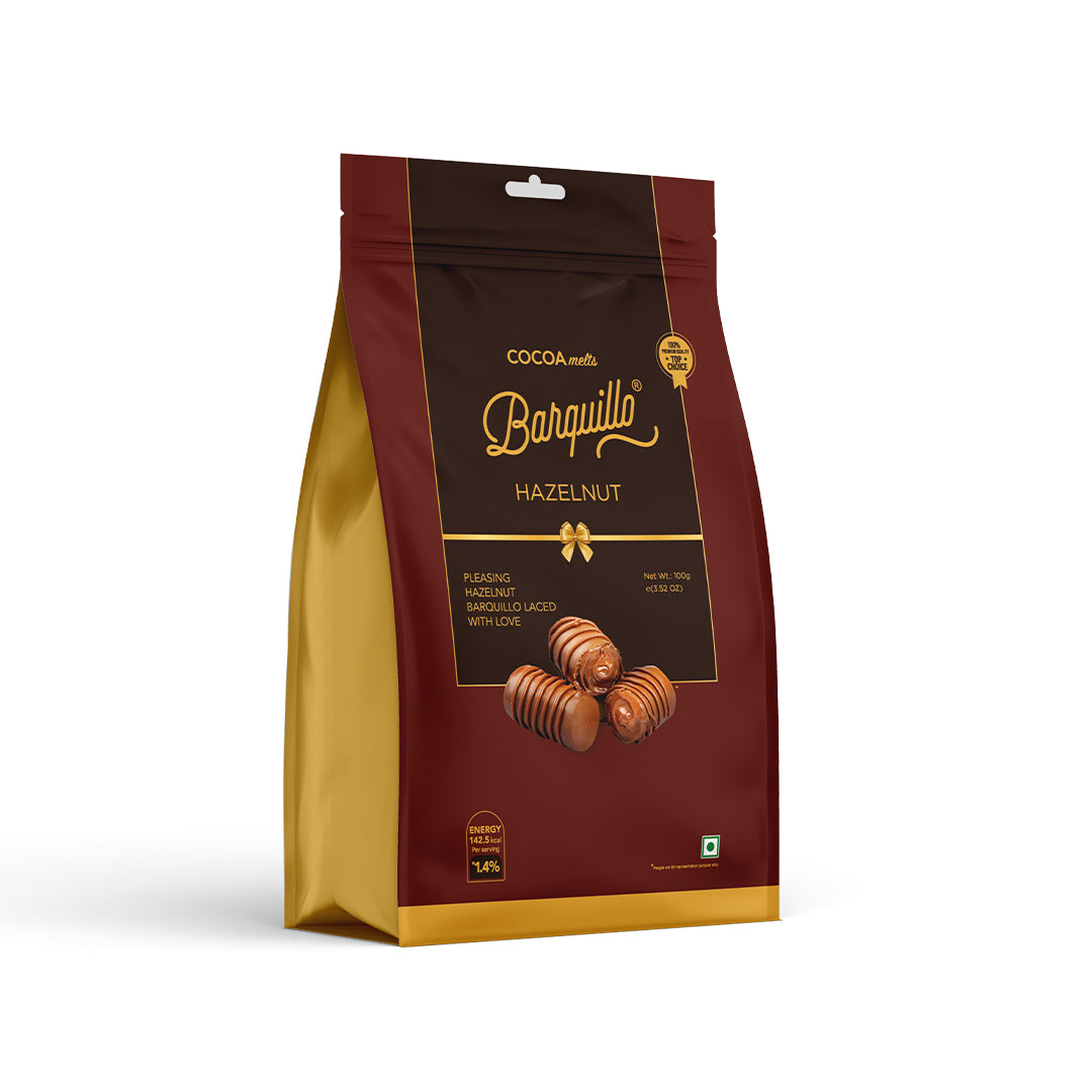 Barquillo Hazelnut Pouch