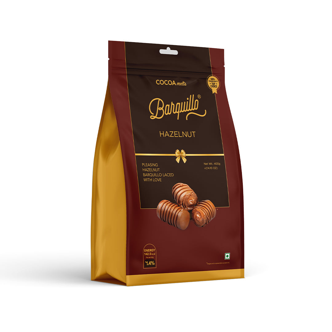 Barquillo Hazelnut Pouch