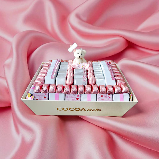 Luxury Baby Girl Chocolate Gift Hamper